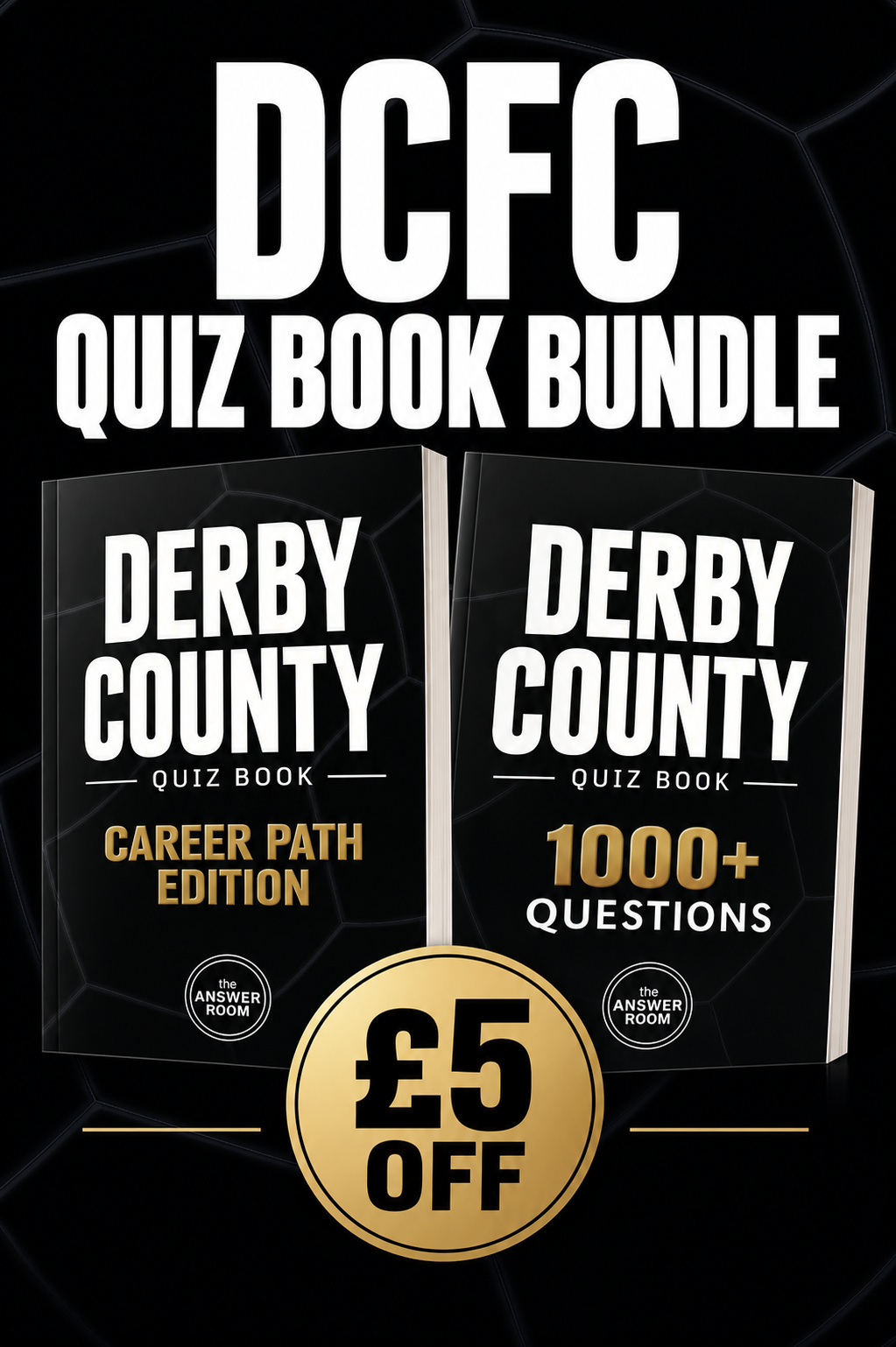 Derby County Quiz Book and Career Path Bundle
