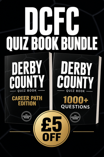 Derby County Quiz Book and Career Path Bundle